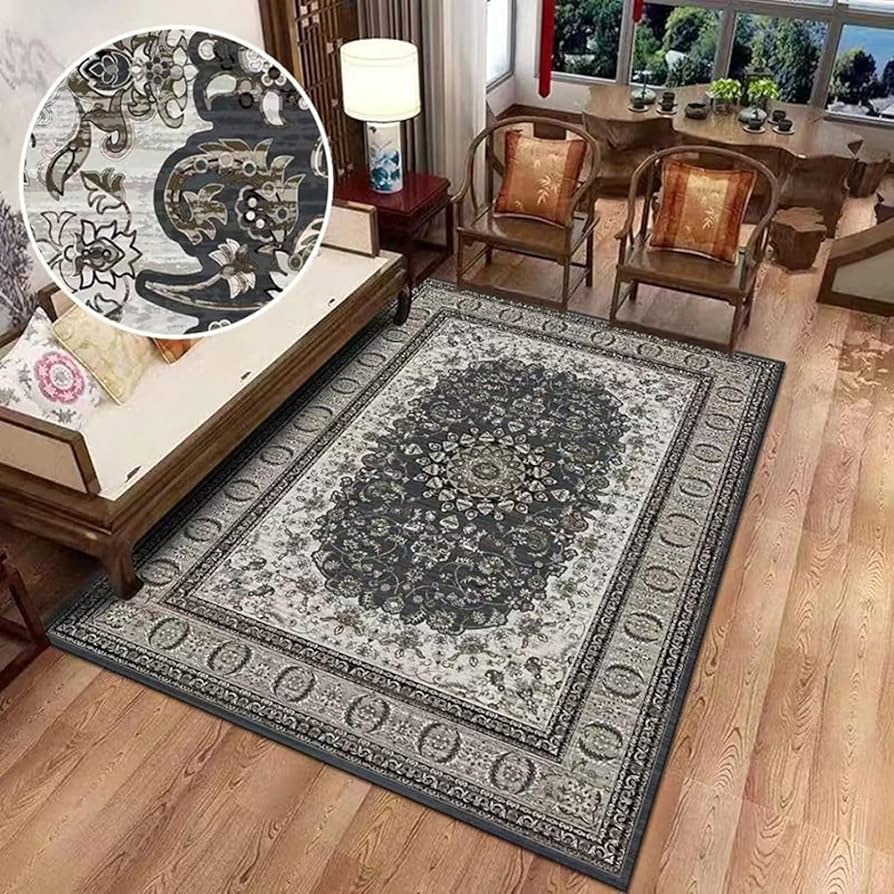 ペルシャ絨毯風　ラグ　カーペット　ヴィンテージ Amazon | カーペット ラグ 幾何学柄 ペルシャ絨毯風 マット ペルシャ